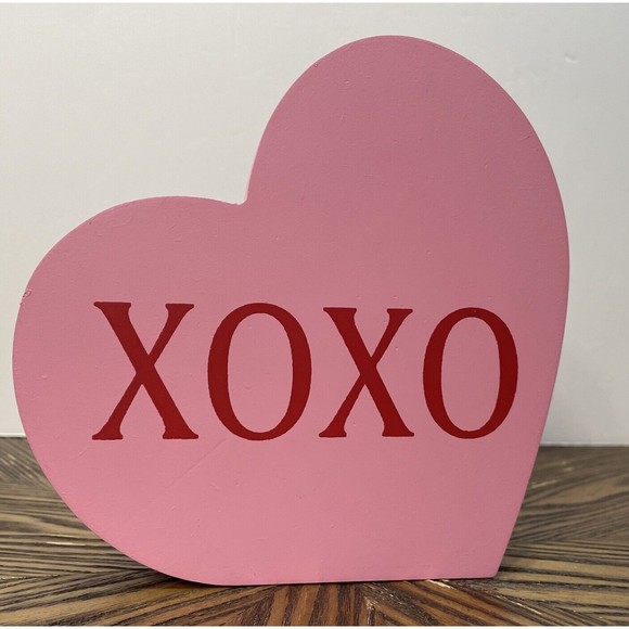 Valentines Day Decorative Heart XOXO‎ - Picture 2 of 5